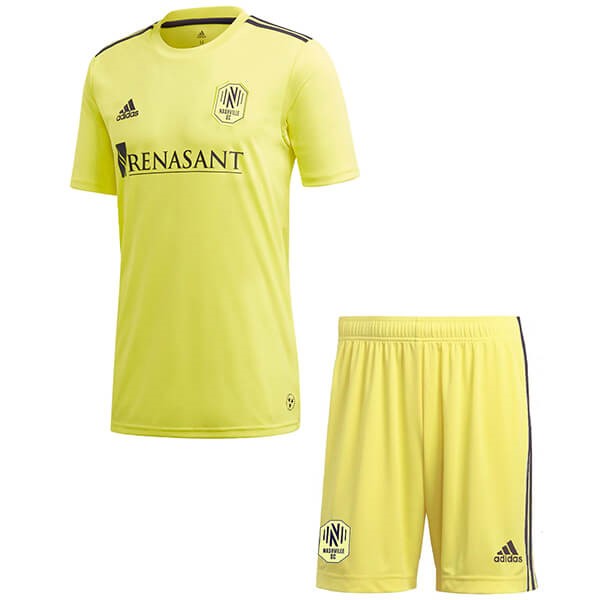 Camiseta Nashville Replica Primera Ropa Niños 2020/21 Amarillo